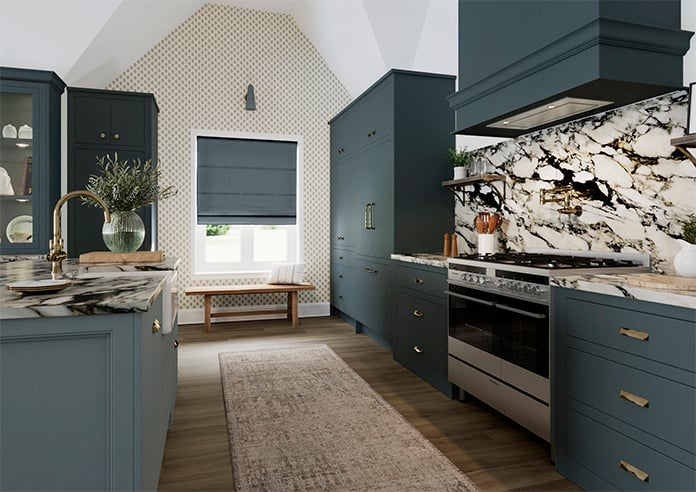 Ashbury, Slate - Roman Blind - Image 7